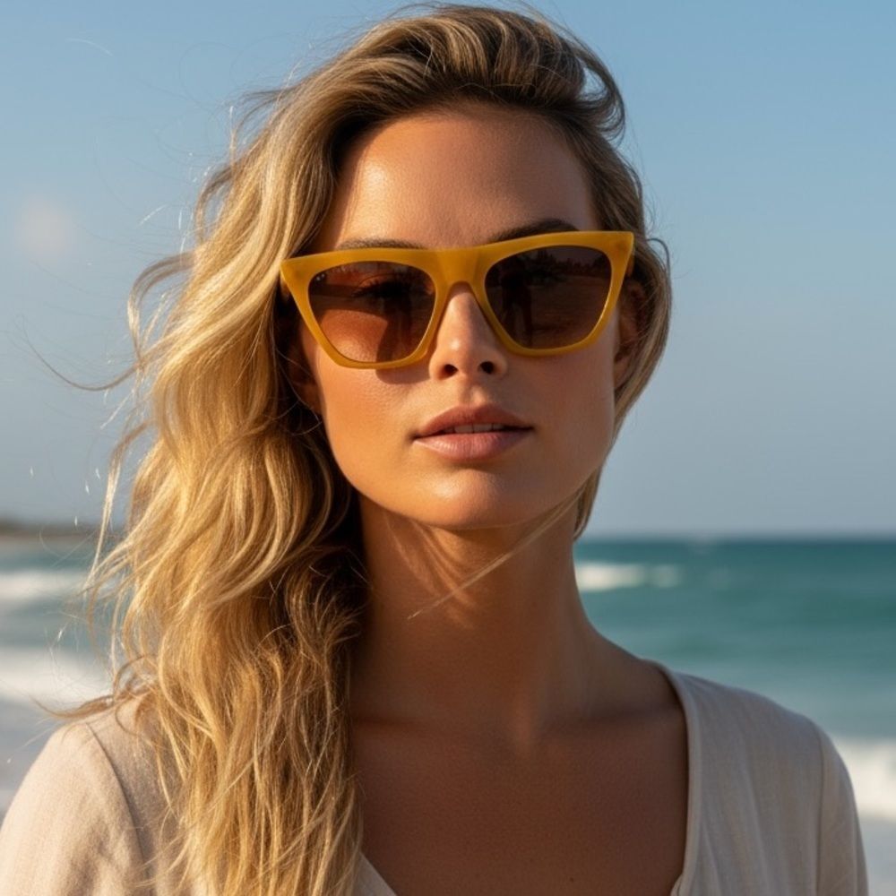 Women’s DIFF 55mm AVRIL Cat Eye Sunglasses